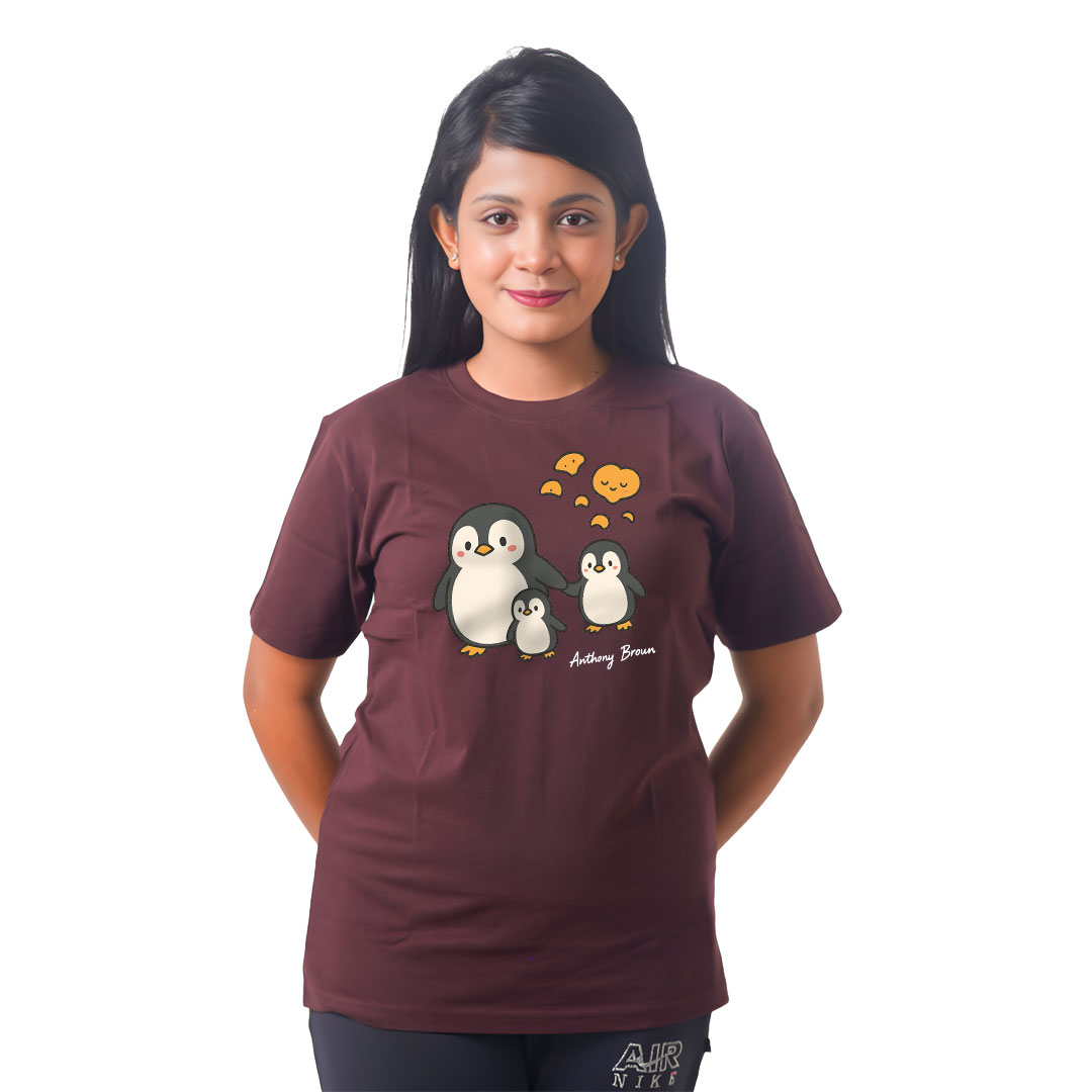 Family Penguin Women’s Tees T-Shirts