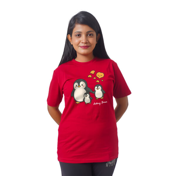 Family Penguin Women’s Tees T-Shirts