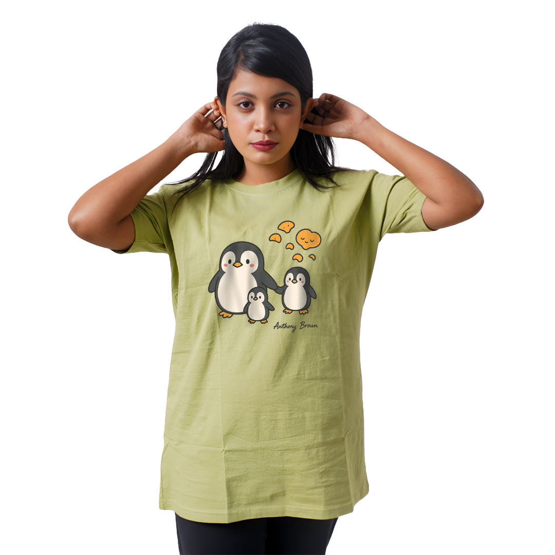 Family Penguin Women’s Tees T-Shirts