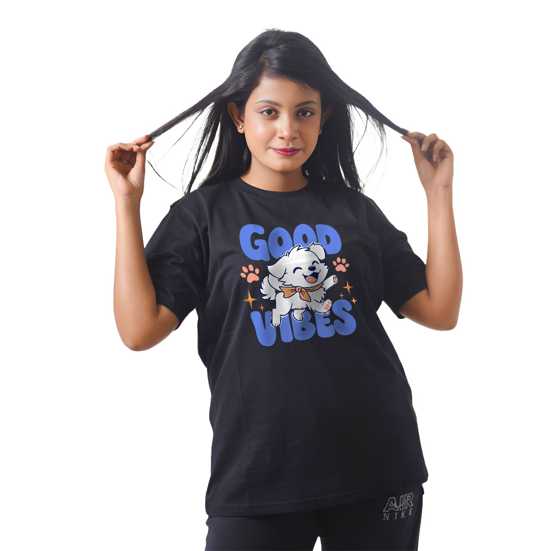 Good Vibes Women’s Tees T-Shirts