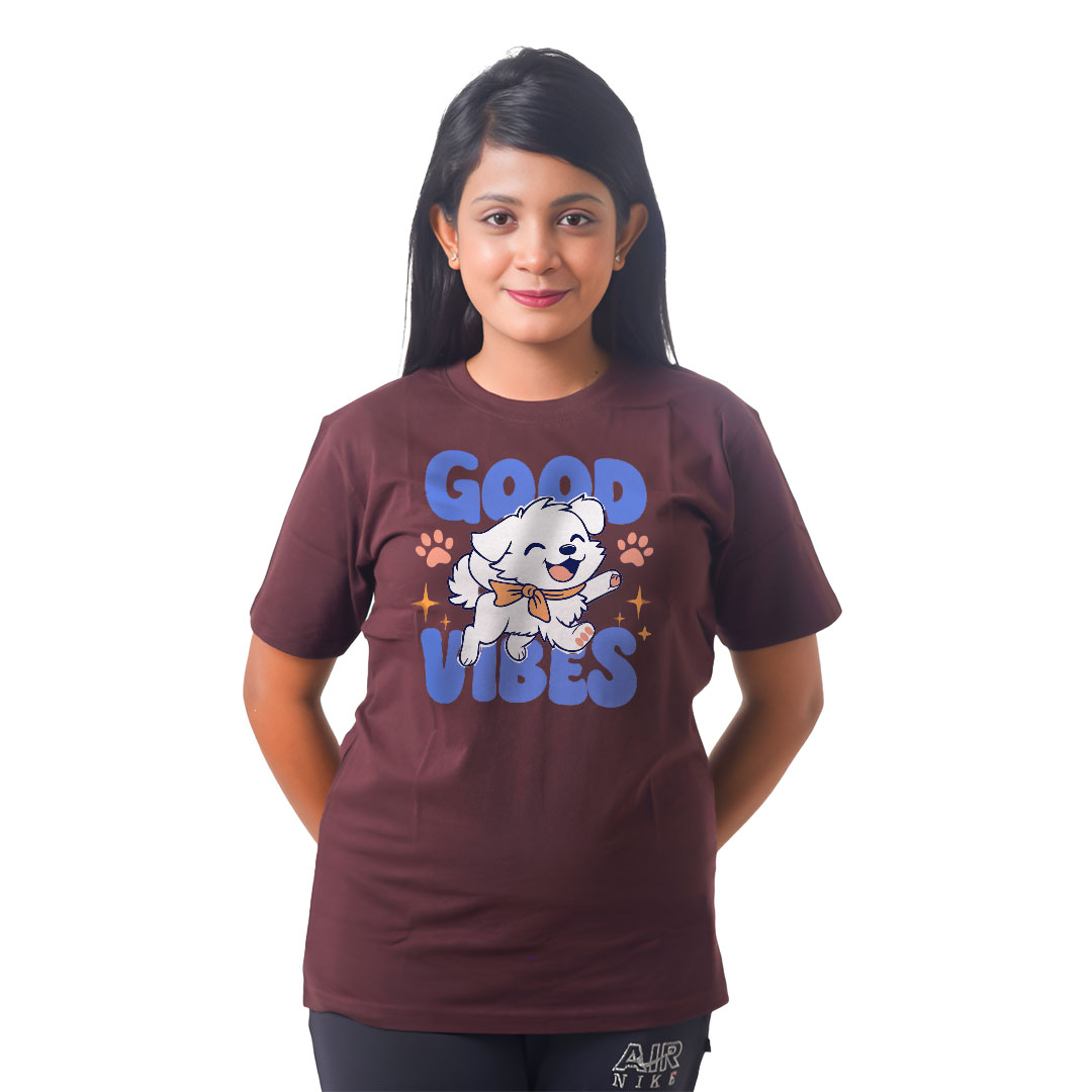 Good Vibes Women’s Tees T-Shirts