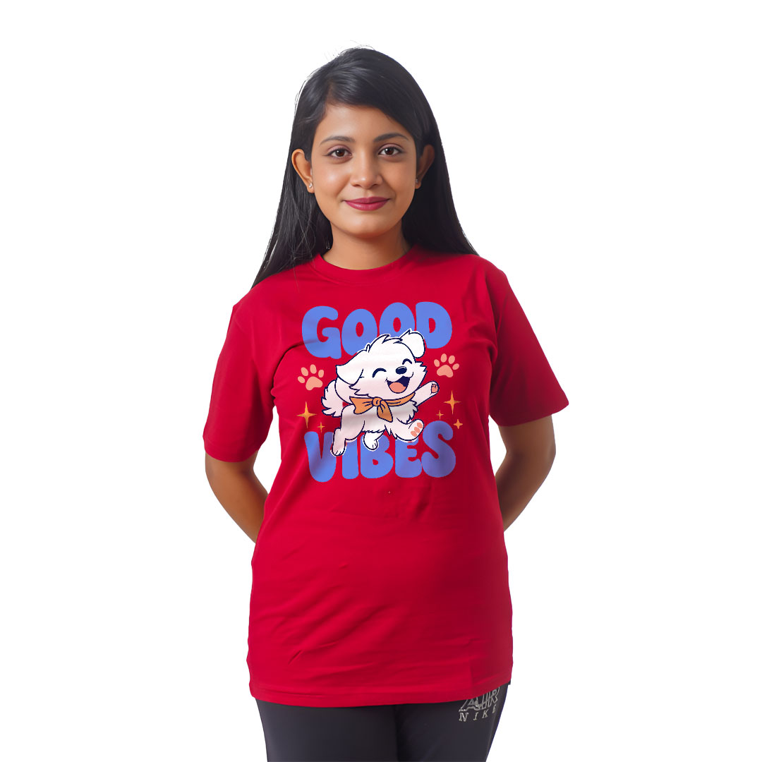 Good Vibes Women’s Tees T-Shirts