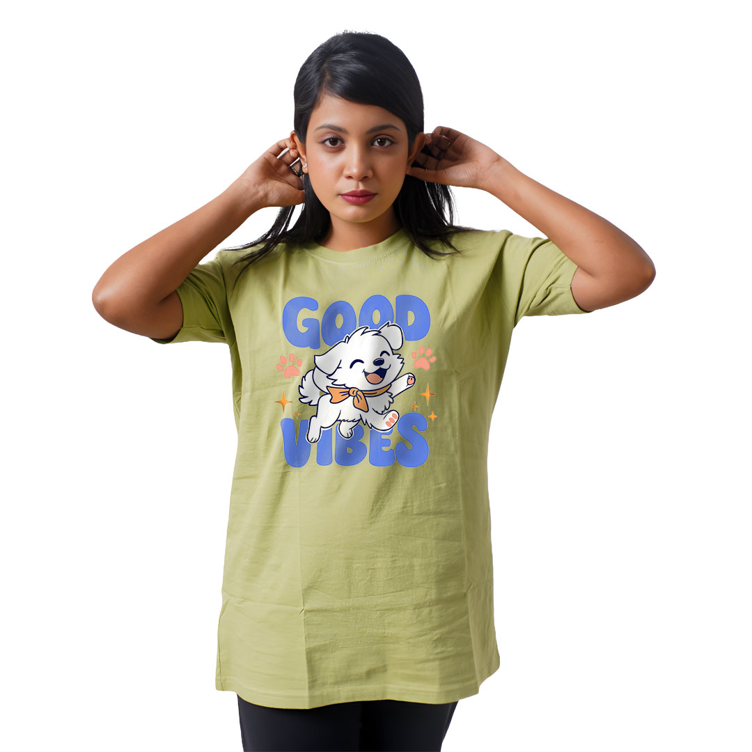 Good Vibes Women’s Tees T-Shirts