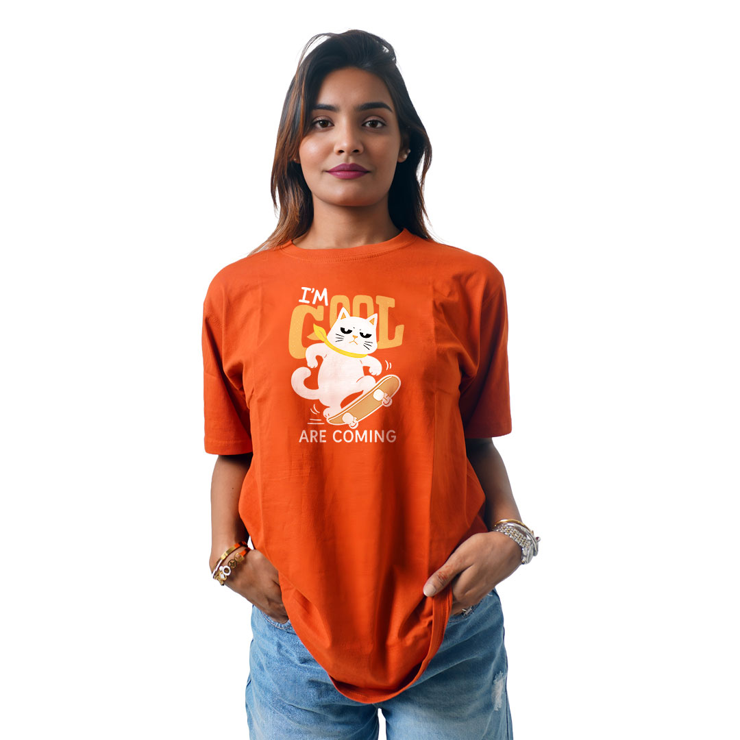 I Am Cool Cat Women’s Tees T-Shirts