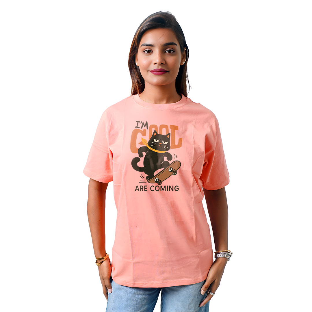 I Am Cool Cat Women’s Tees T-Shirts