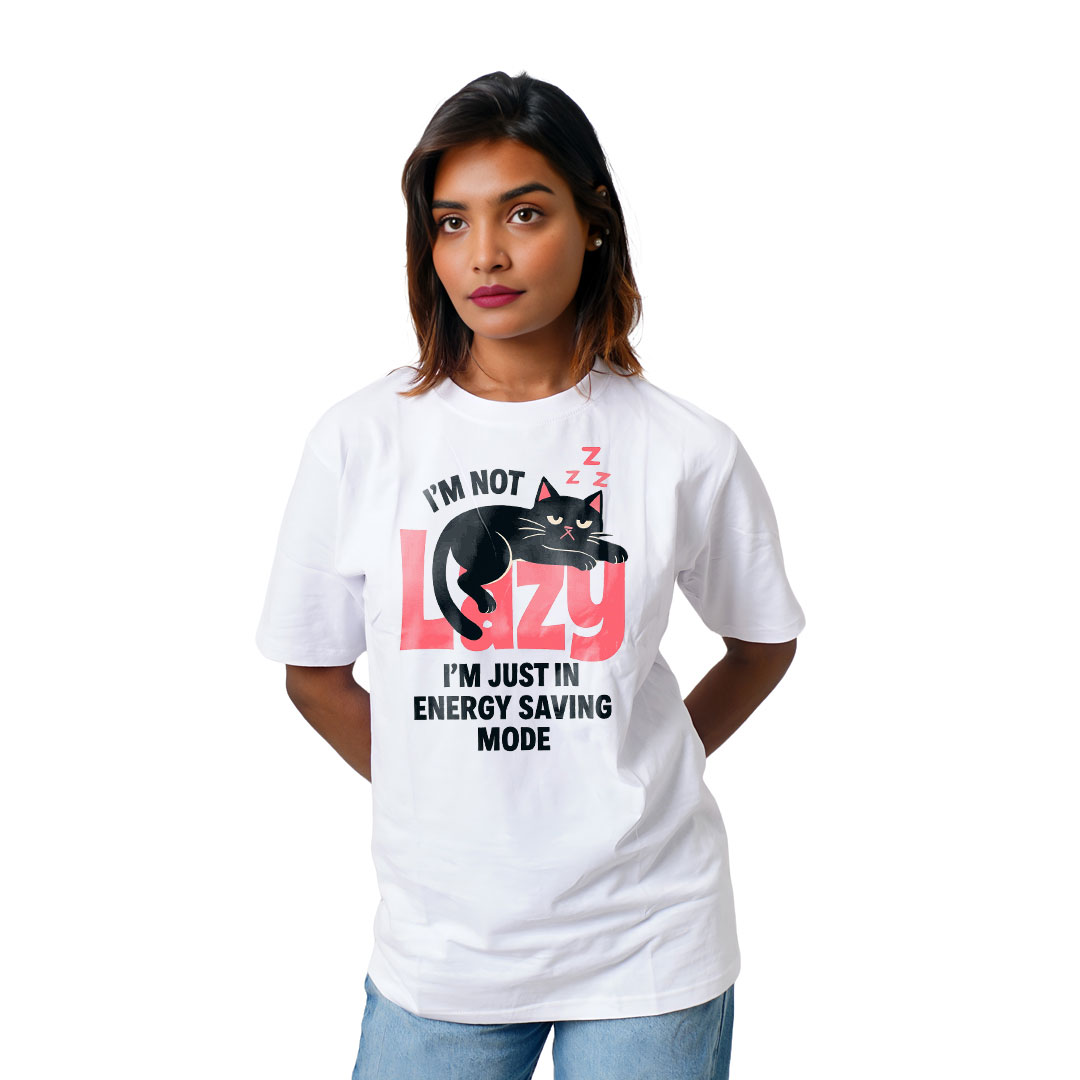 I-am Not Lazy Cat Women’s Tees T-Shirts