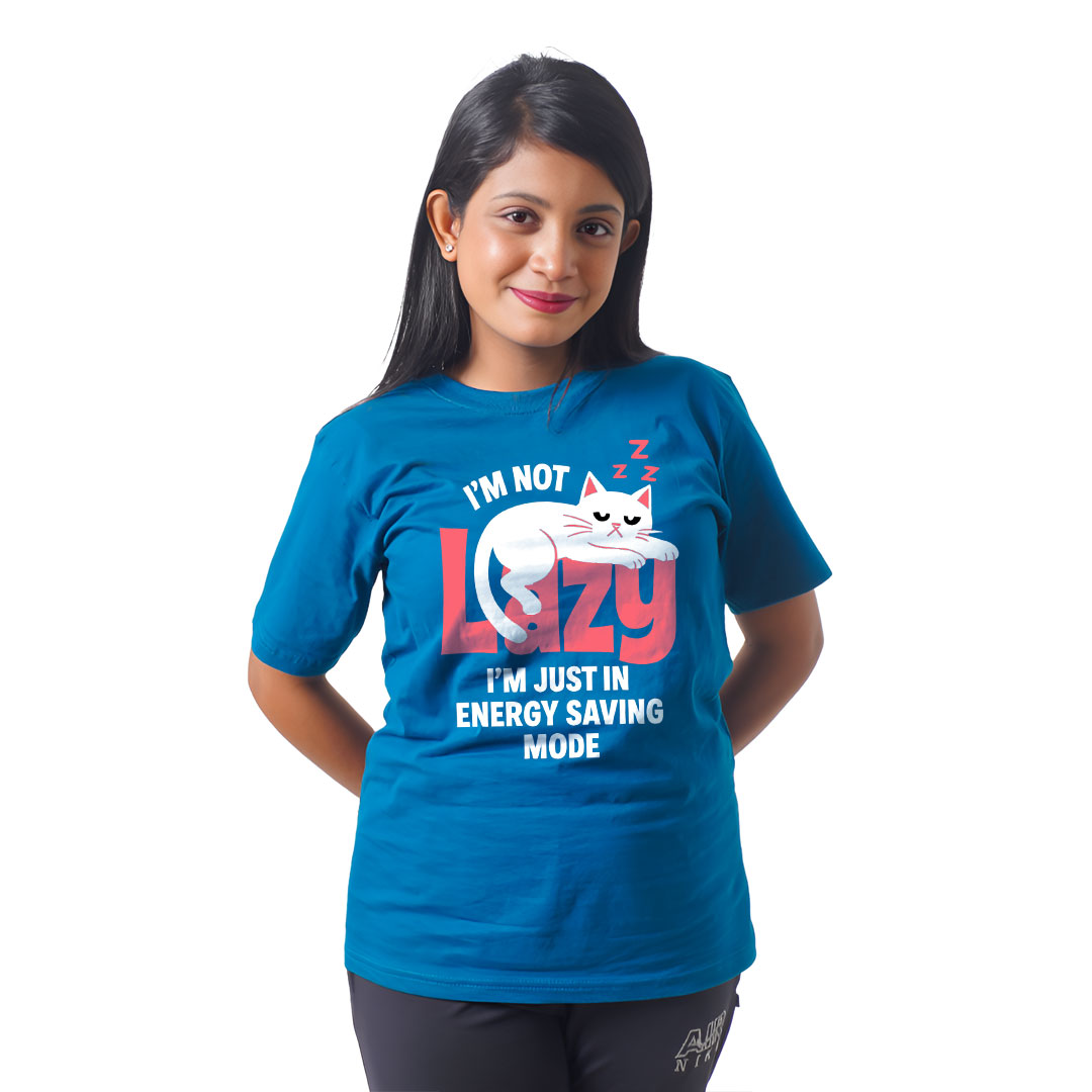 I-am Not Lazy Cat Women’s Tees T-Shirts