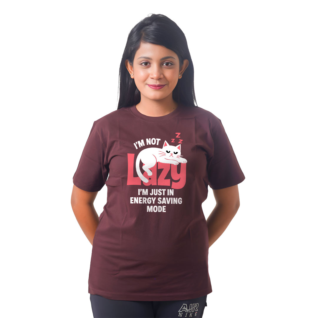 I-am Not Lazy Cat Women’s Tees T-Shirts