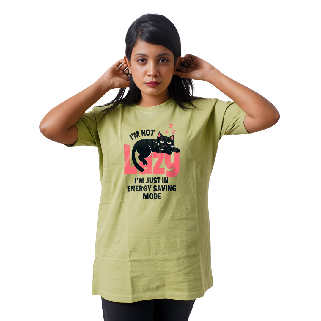 I-am Not Lazy Cat Women’s Tees T-Shirts