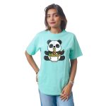 Panda Eating Nodules Women’s Tees T-Shirts