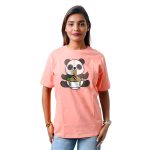 Panda Eating Nodules Women’s Tees T-Shirts