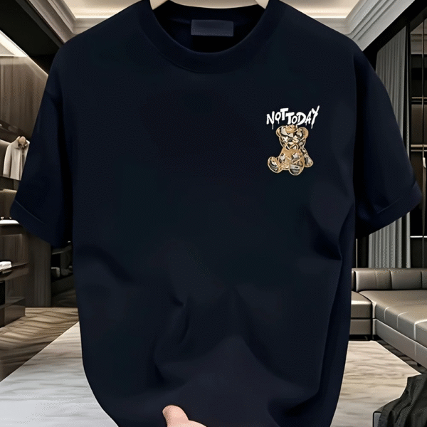 Unisex Oversized High Street T-Shirt – Heavy Cotton, Casual Summer Fashion Tee3