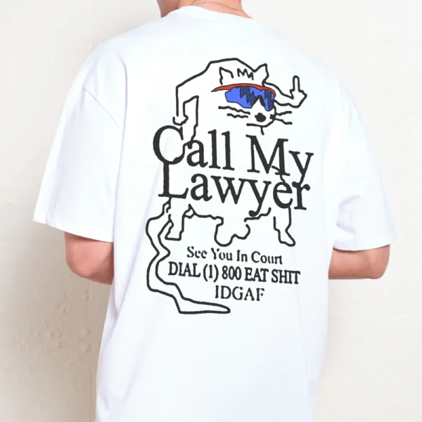 Call My Lawyer Oversized Tee