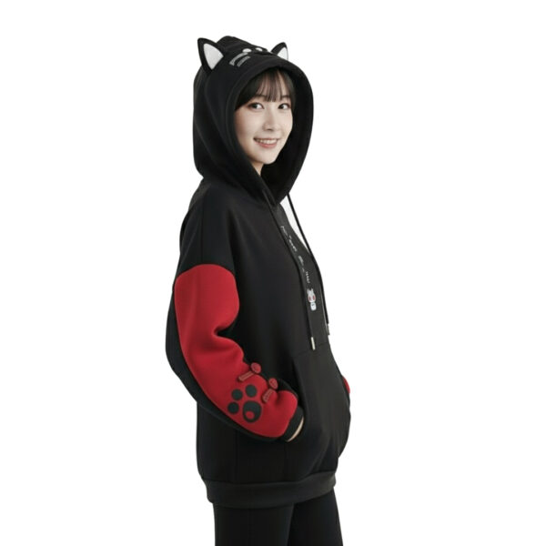 Kawaii Ear Hoodie for Women – Soft & Stylish Winter Wear