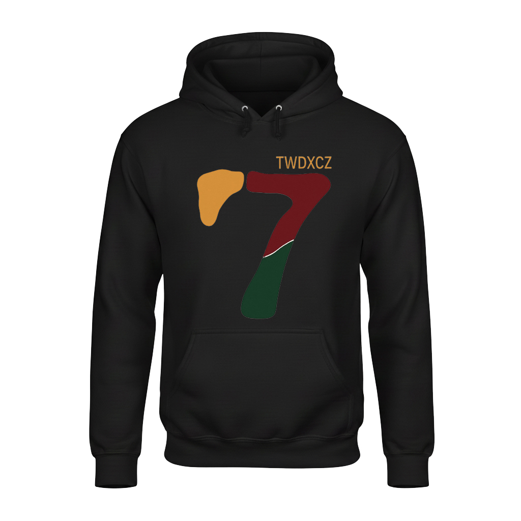 Bold Number Seven Unisex Hoodie – Soft, Stylish & Cozy for Winter