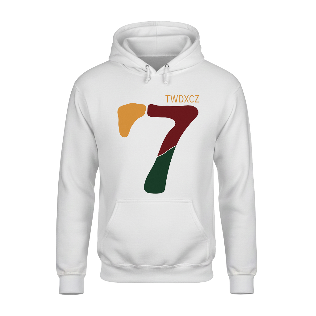 Bold Number Seven Unisex Hoodie – Soft, Stylish & Cozy for Winter