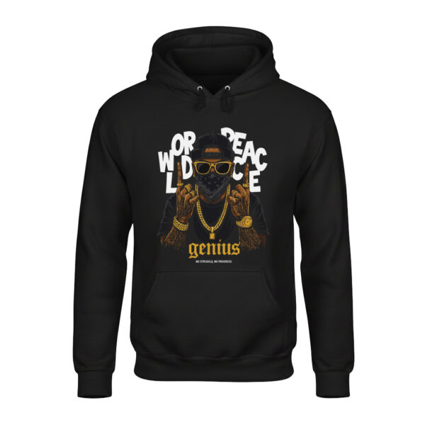 Genius Hip Hop Unisex Hoodie – Soft, Stylish & Cozy for Winter