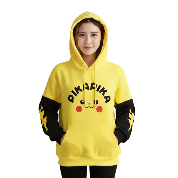 Pokémon Pikachu Ear Hoodie for Women – Cute & Cozy Winter Wear