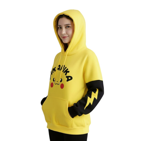 Pokémon Pikachu Ear Hoodie for Women – Cute & Cozy Winter Wear