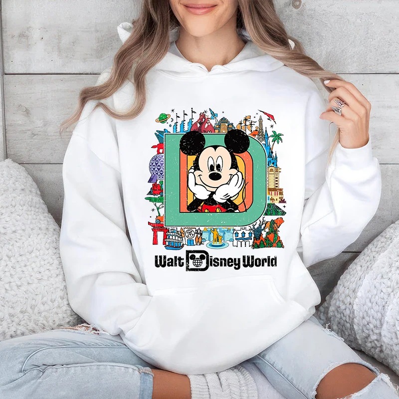 Women’s Mickey Walt Hoodie – Classic Fit | Stylish Winter Wear