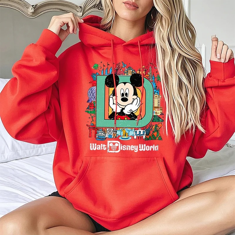 Women’s Mickey Walt Hoodie – Classic Fit | Stylish Winter Wear