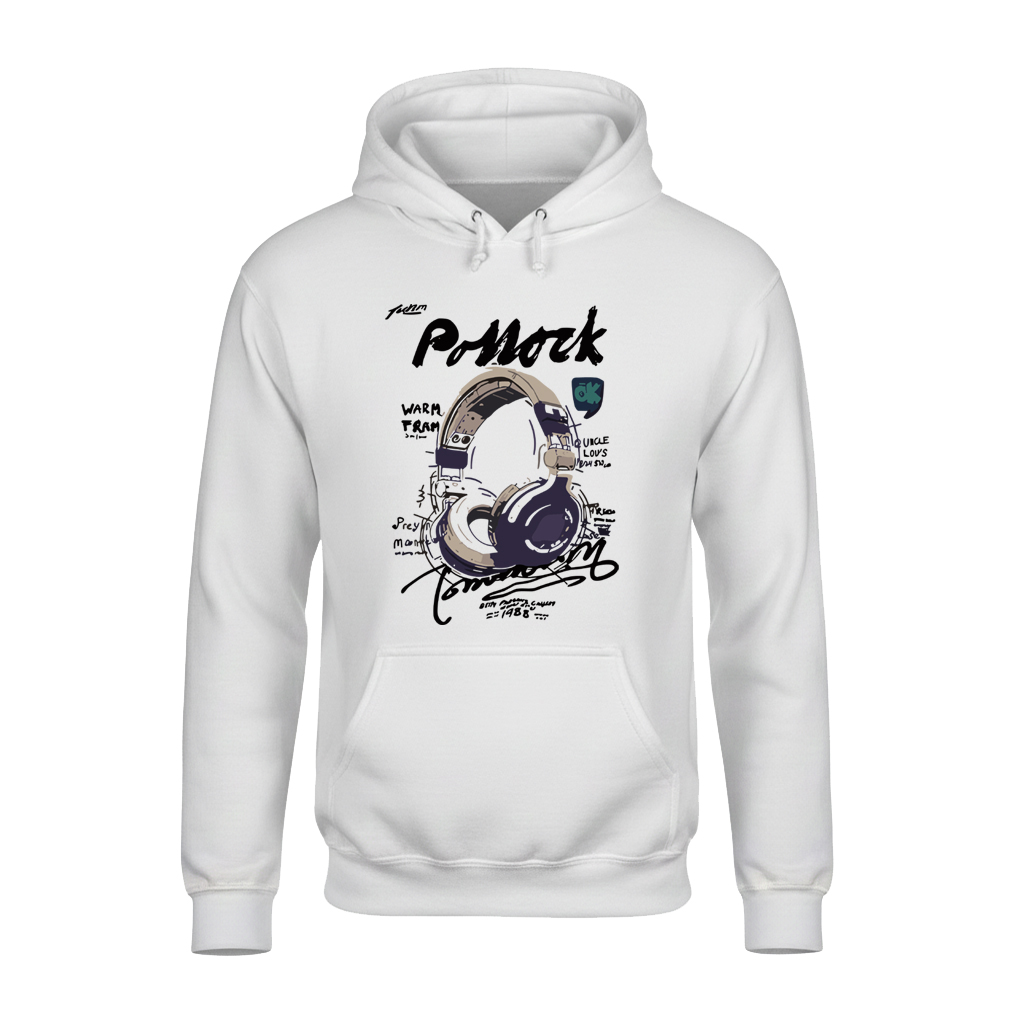 Modern Headphone Unisex Hoodie – Soft, Stylish & Cozy for Winter