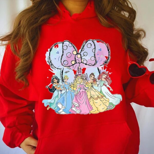 Women’s Princesses Minnie Hoodie – Classic Fit | Stylish Winter Wear