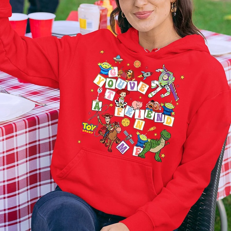 Women’s Toy Story Hoodie – Classic Fit | Stylish Winter Wear