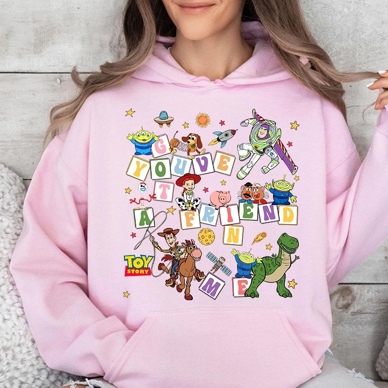 Women’s Toy Story Hoodie – Classic Fit | Stylish Winter Wear