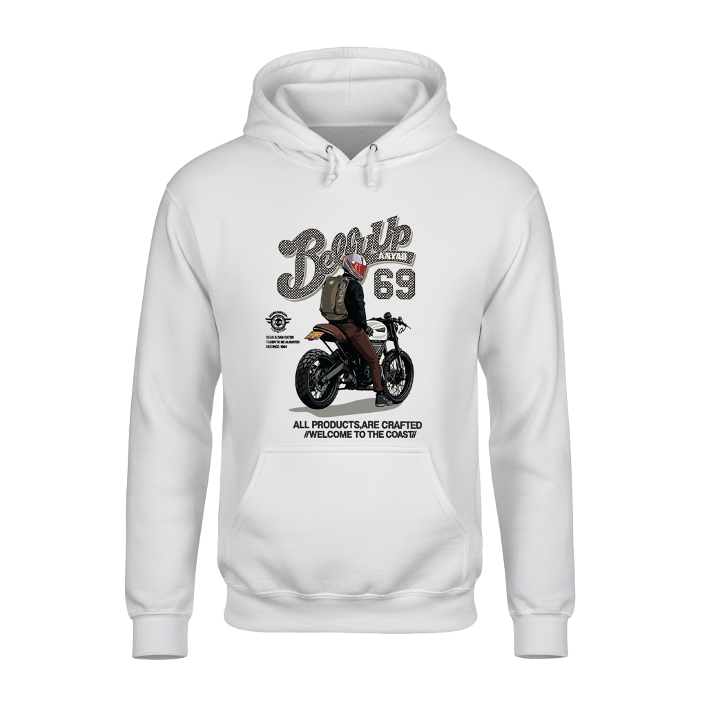 Urban Rider Unisex Hoodie – Soft, Stylish & Cozy for Winter