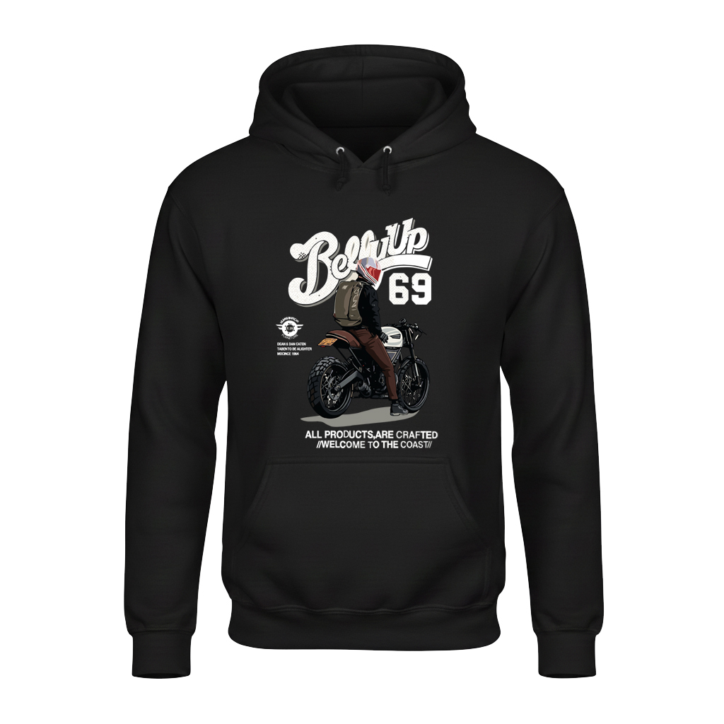 Urban Rider Unisex Hoodie – Soft, Stylish & Cozy for Winter