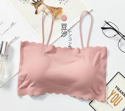 Women’s Seamless Tube Bra – Bandeau Style, Wire‑Free Push‑Up