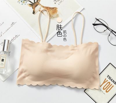 Women’s Seamless Tube Bra – Bandeau Style, Wire‑Free Push‑Up