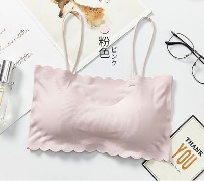 Women’s Seamless Tube Bra – Bandeau Style, Wire‑Free Push‑Up