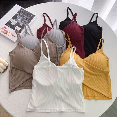 Stylish Women’s Cross-Back Cotton Bralette – Sport & Casual