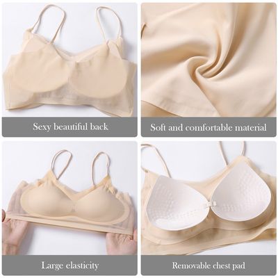 Ultra‑Thin Ice Silk Seamless Bra for Women – Invisible Comfort