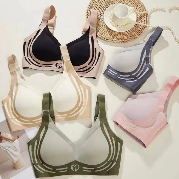 Gravity Defying Push‑Up Bra for Women – No Wire Comfort