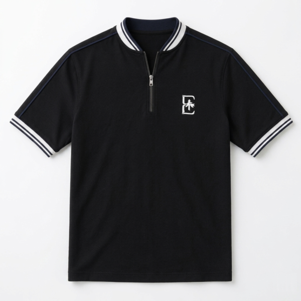 Heavyweight Polo T-Shirt with Premium Cotton Fabric