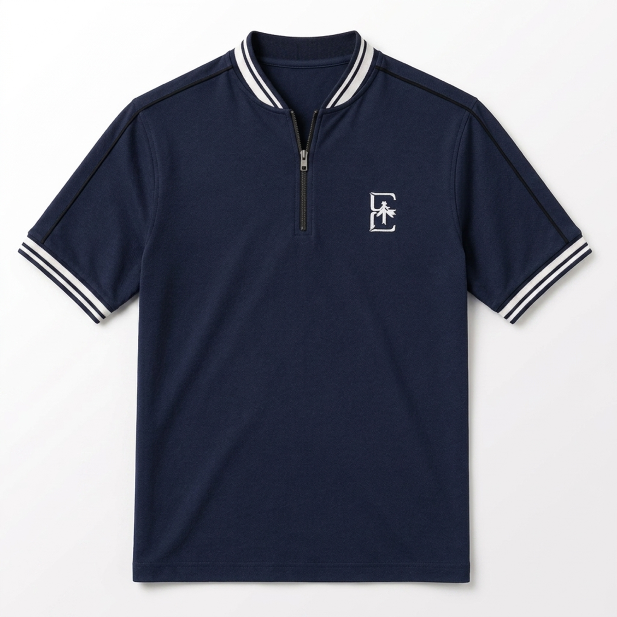 Heavyweight Polo T-Shirt with Premium Cotton Fabric