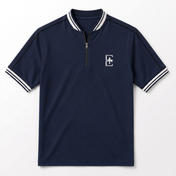 Heavyweight Polo T-Shirt with Premium Cotton Fabric