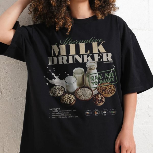 Alternative Milk Drinker Oversized Tee