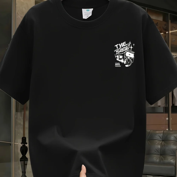 Men’s Heavyweight Oversized T-Shirt – “THE REGENERATION” Graphic Print – JecJac (3)